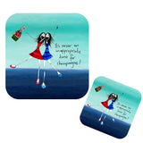 Imagine Ellie Share Coasters 18cm x 18cm
