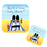 Imagine Ellie Share Coasters 18cm x 18cm