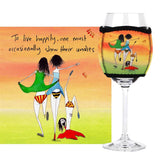 Imagine Ellie Wine Glass Coolers (Standard White Glass)