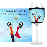 Imagine Ellie Wine Glass Coolers (Standard White Glass)