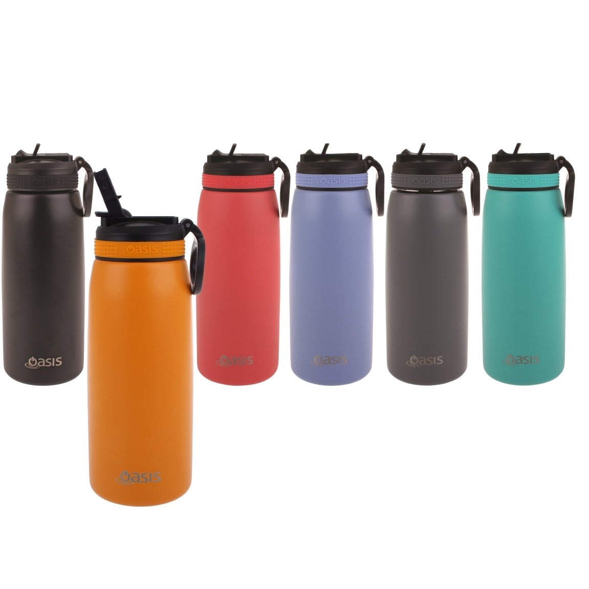 Oasis Double Wall Insulated Stainless Steel Water Bottle – Options