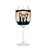 Imagine Ellie Wine Glass Coolers (Large Red Glass)