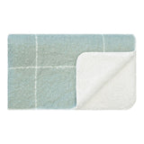 Linens & More Grid Sherpa Throw