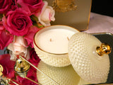 Cote Noire Round Art Deco Candle