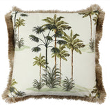 Le Forge Velvet Palm Tree Cushion