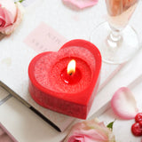 Living Light Boxed Heart Candle