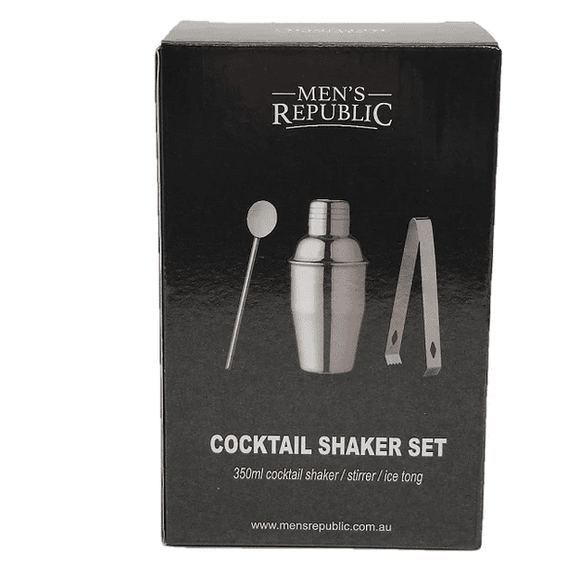 Men's Republic Cocktail and Bar 3pc Gift Set - 350ml