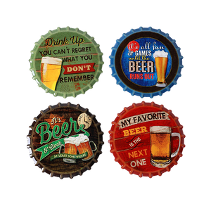 Coasters with Beer Theme - Set of 4
