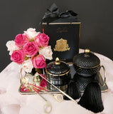 Cote Noire Round Art Deco Candle