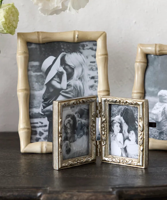 French Country Emma Double Photo Frame