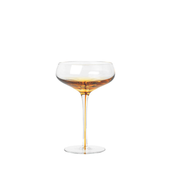 Broste Amber Cocktail Glass Set 4