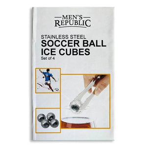 Men's Republic Ice Cube Soccer Balls - 4 Pieces
