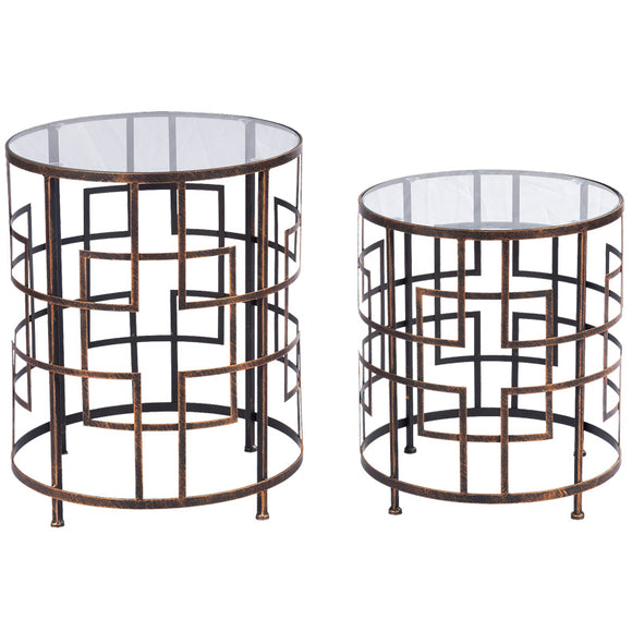 Le Forge Railey Side Tables