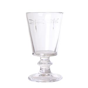French Country Dragonfly Goblet