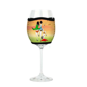 Imagine Ellie Wine Glass Coolers (Large Red Glass)